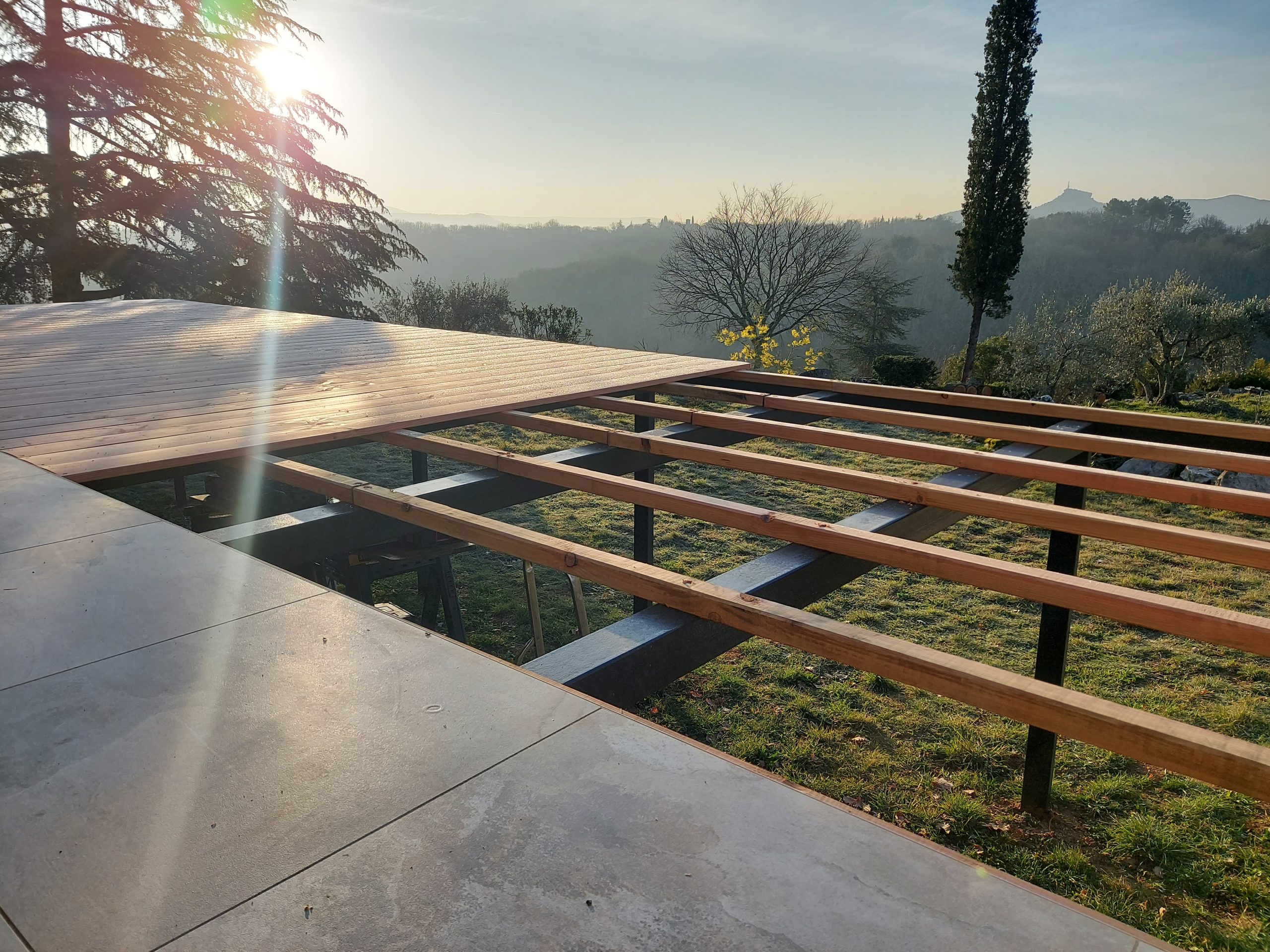 Terrasse sur mesure
