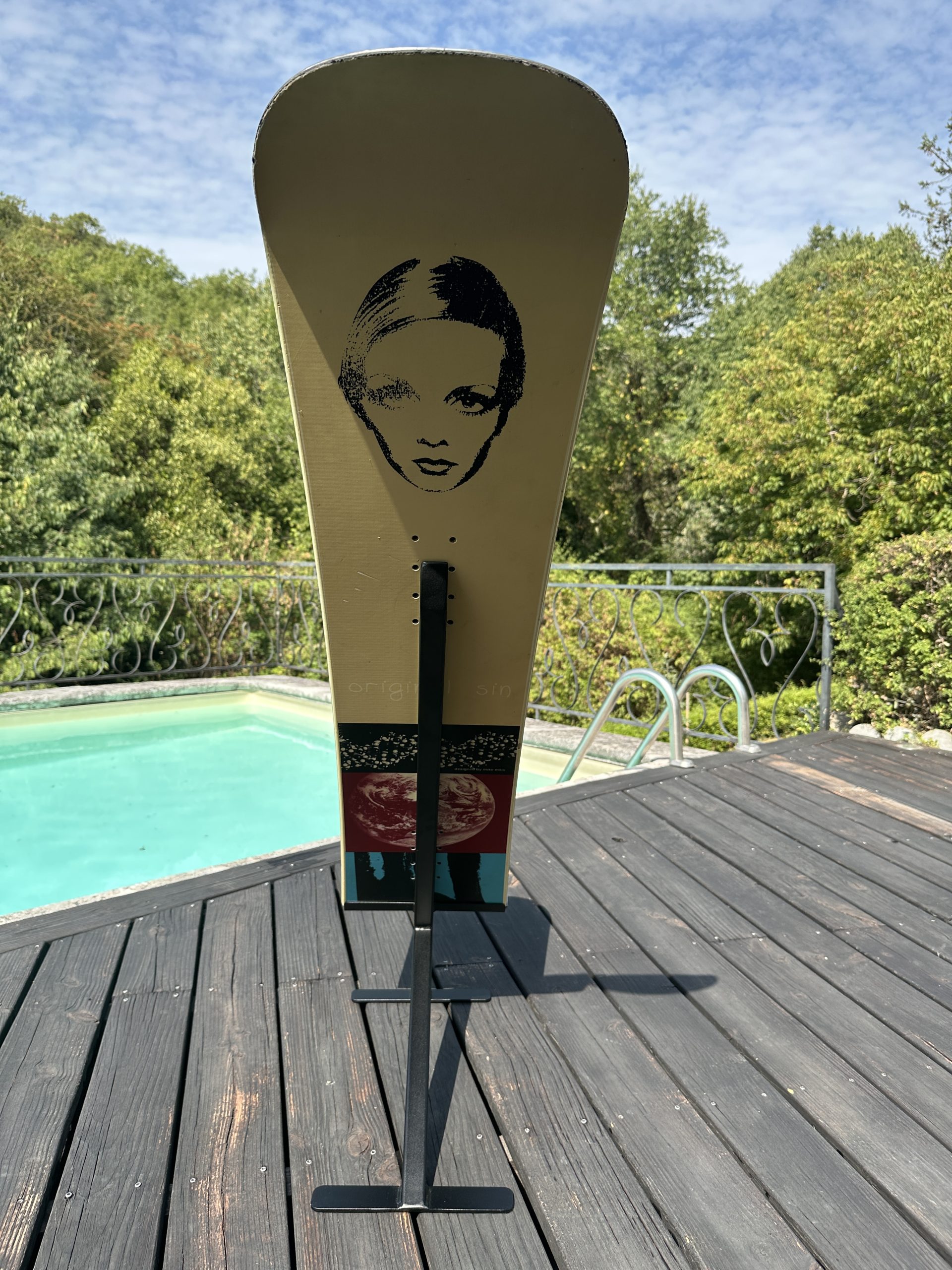 chaise snowboard